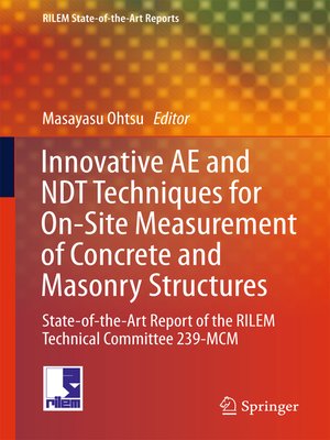 cover image of Innovative AE and NDT Techniques for On-Site Measurement of Concrete and Masonry Structures